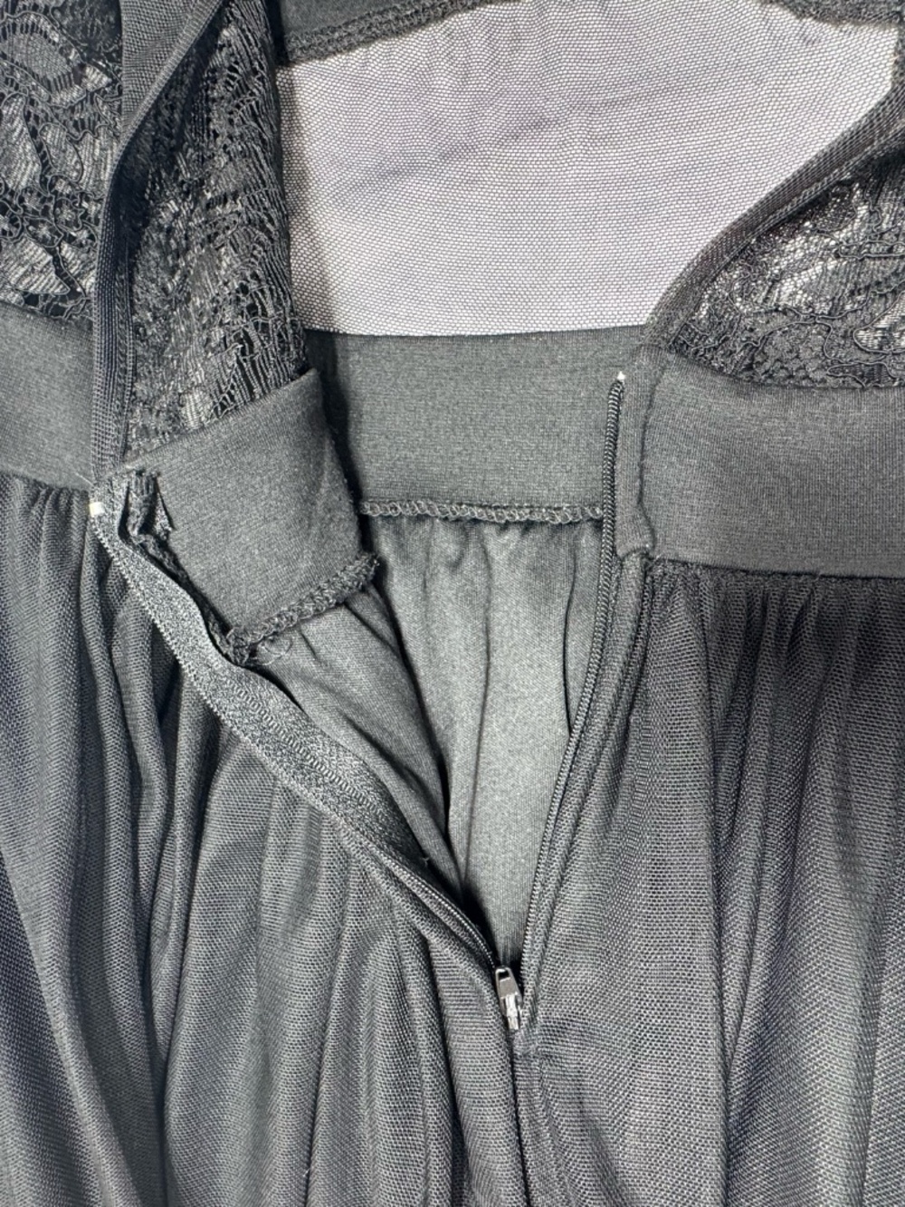 Mystic Black Cocktail Black Dress - Size L. - Picture 7 of 11